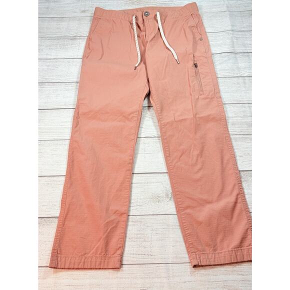 Vuori Women’s Ripstop Pants Terracotta Red Climber Hiking Outdoor VW401 Size L - Picture 1 of 8